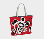 Load image into Gallery viewer, Doodle Poppy Tote
