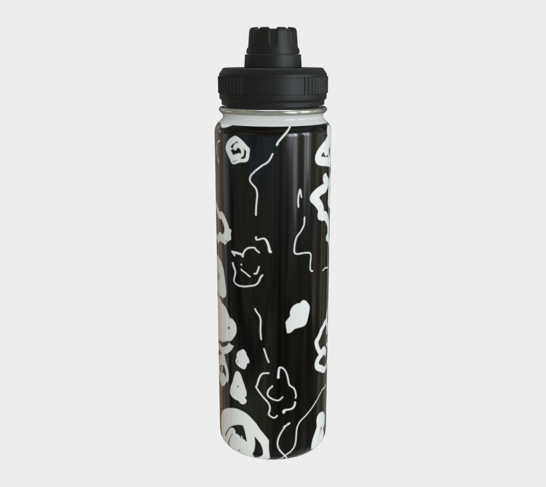 Doodle Double Walled Stainless Steel Water Bottle