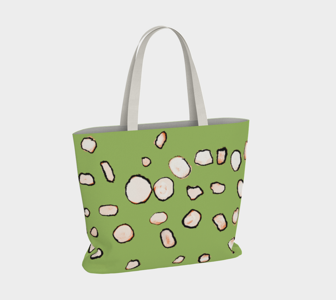 Chartuese and Green Tote