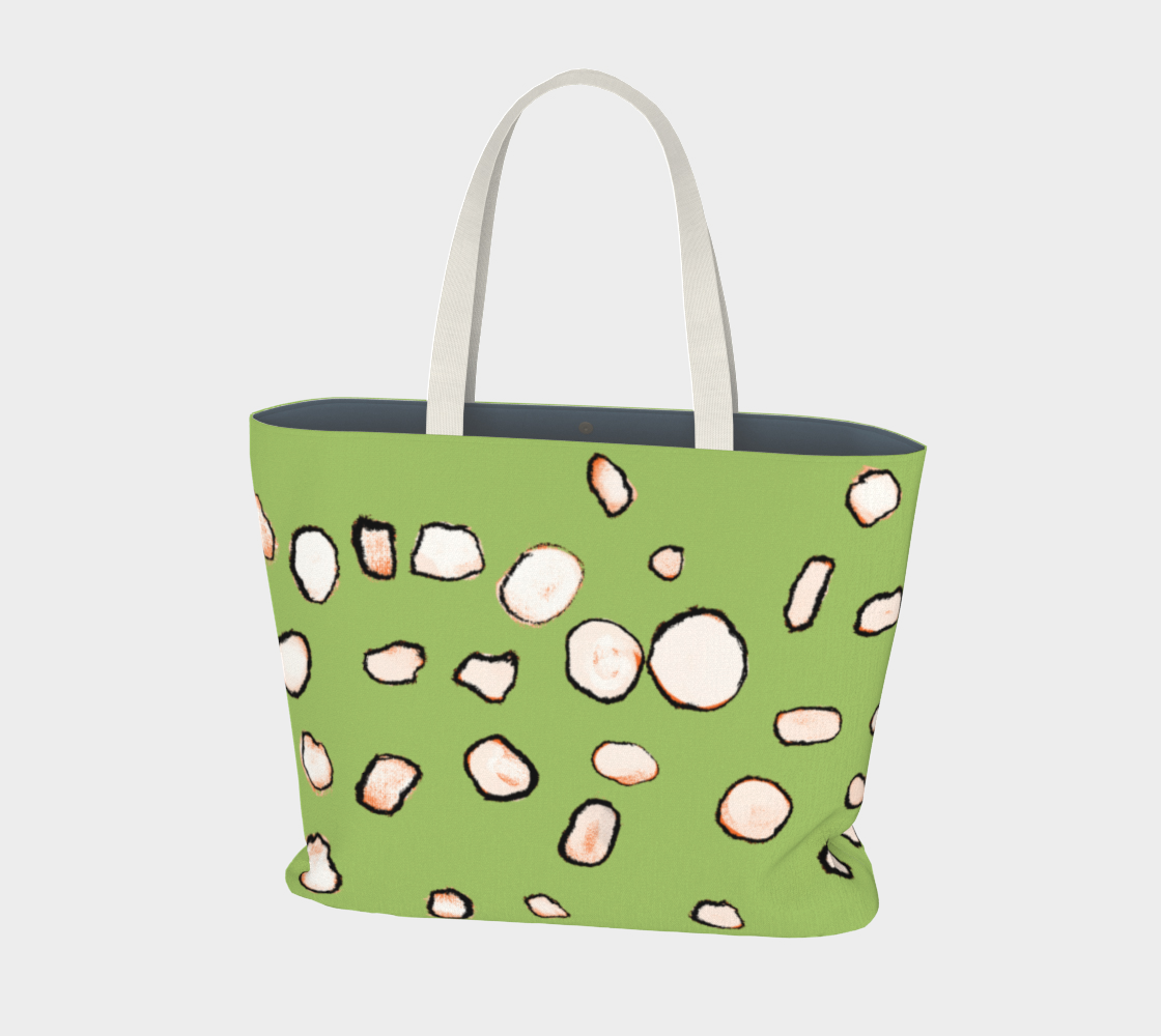 Chartuese and Green Tote