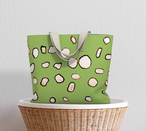 Chartuese and Green Tote