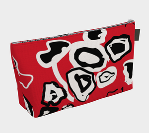Doodle Poppy Makeup Bag