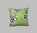 Load image into Gallery viewer, Doodle Chartreuse Toss Cushion Cover
