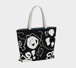 Load image into Gallery viewer, Doodle Black Tote

