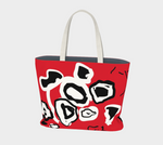 Load image into Gallery viewer, Doodle Poppy Tote
