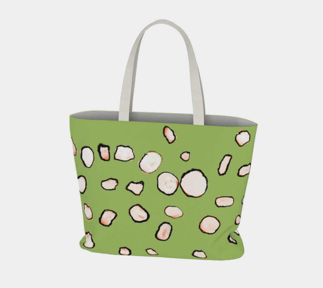 Chartuese and Green Tote