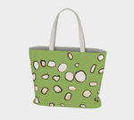 Load image into Gallery viewer, Chartuese and Green Tote
