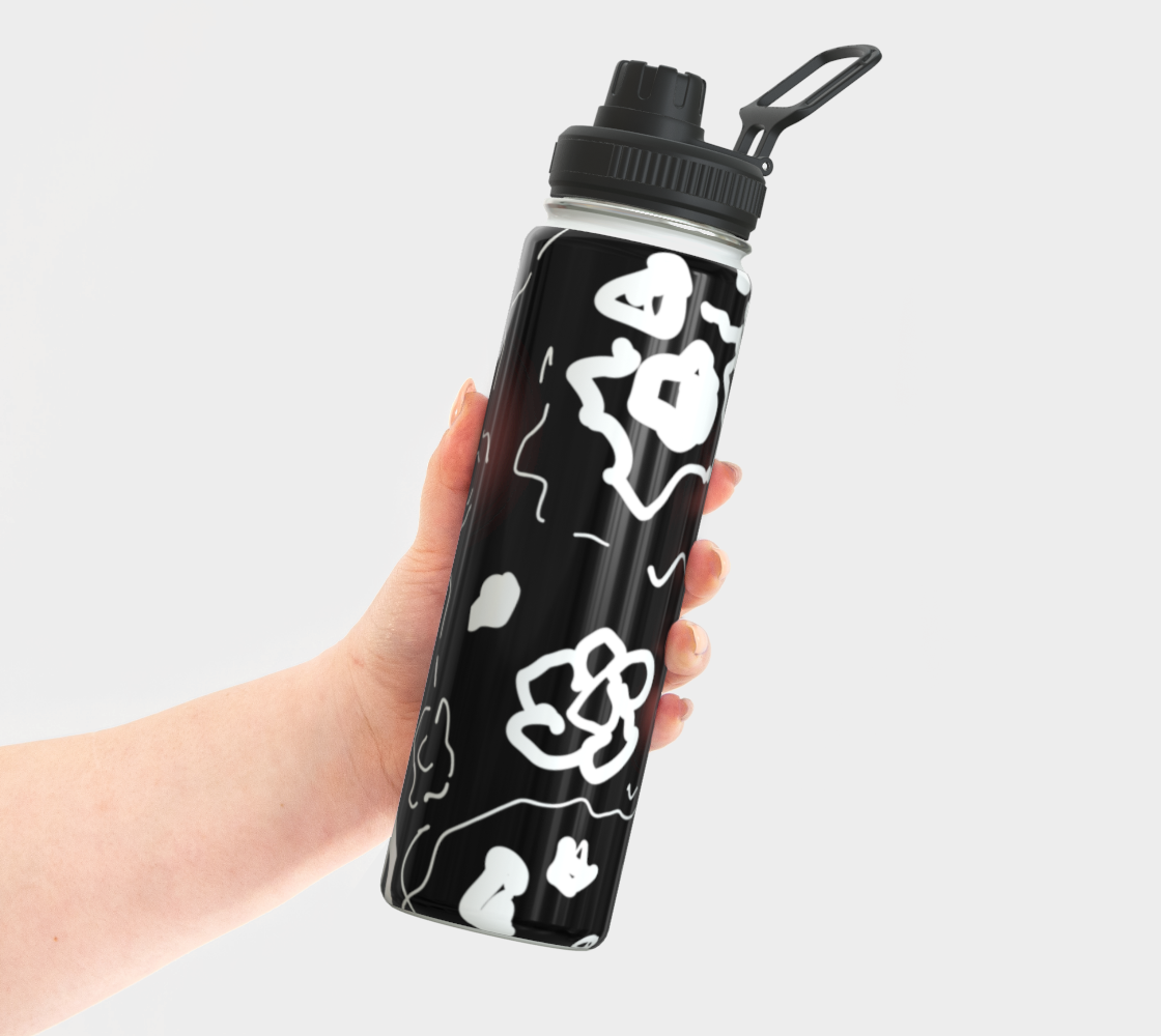 Doodle Double Walled Stainless Steel Water Bottle