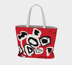 Load image into Gallery viewer, Doodle Poppy Tote
