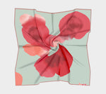 Load image into Gallery viewer, Geisha Girl Lotus Silk Scarf
