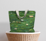 Load image into Gallery viewer, Lilly Pond Market Tote
