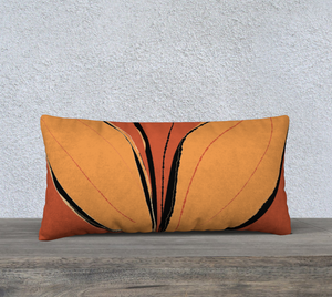 Flowerbird Lumbar Cushion Cover