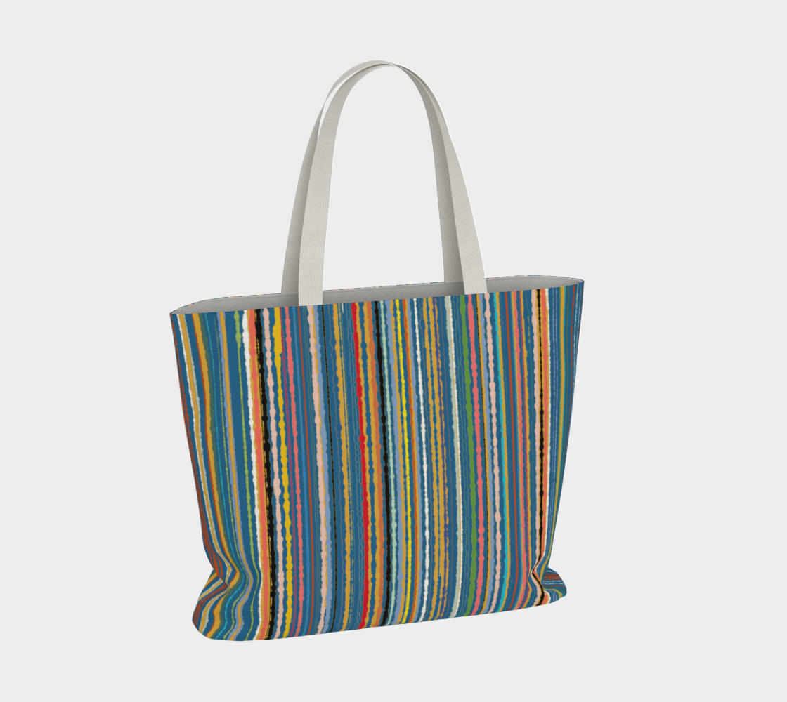 Blu Green Market Tote