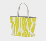 Load image into Gallery viewer, Chartreuse Market tote
