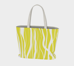 Chartreuse Market tote