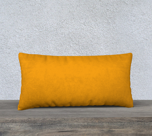 Saffron Lumbar Cushion Cover