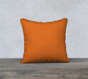 Burnt Saffron 18 Inch Cushion Cover